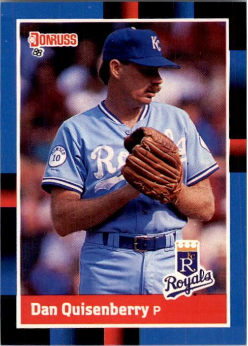 1988 Dan Quisenberry Donruss Baseball Card #471