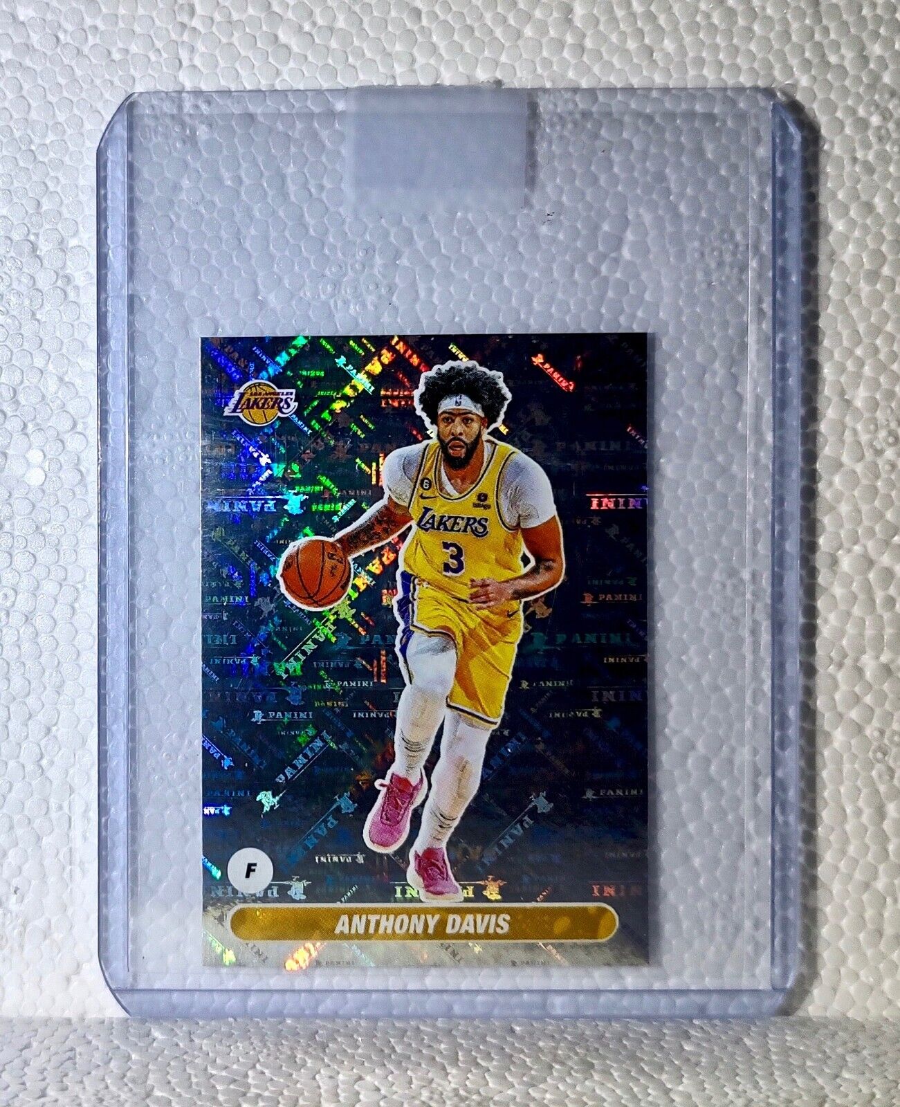 2023-24 Anthony Davis Panini NBA Basketball #362 Sticker Los Angeles Lakers