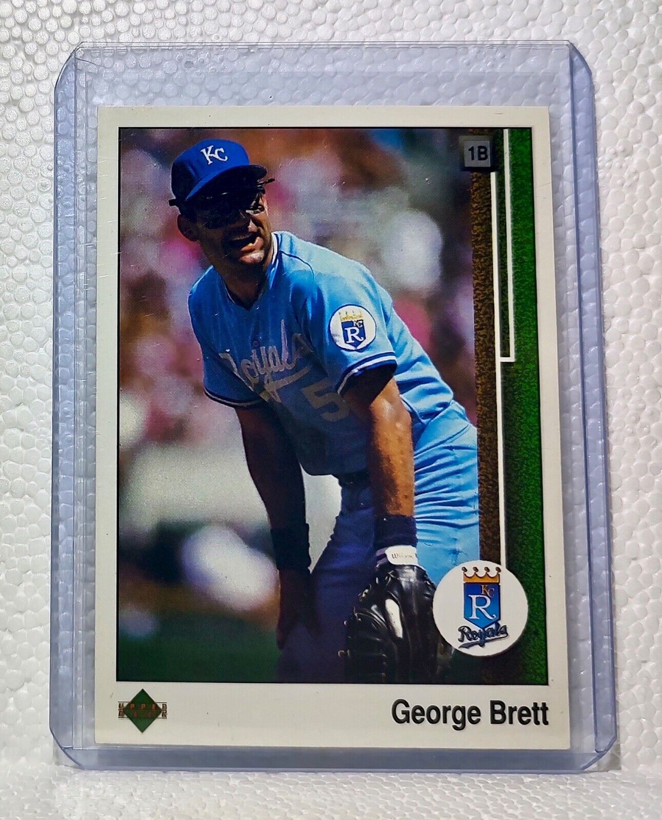 George Brett 1989 Upper Deck MLB #215 Baseball Card Kansas City Royals