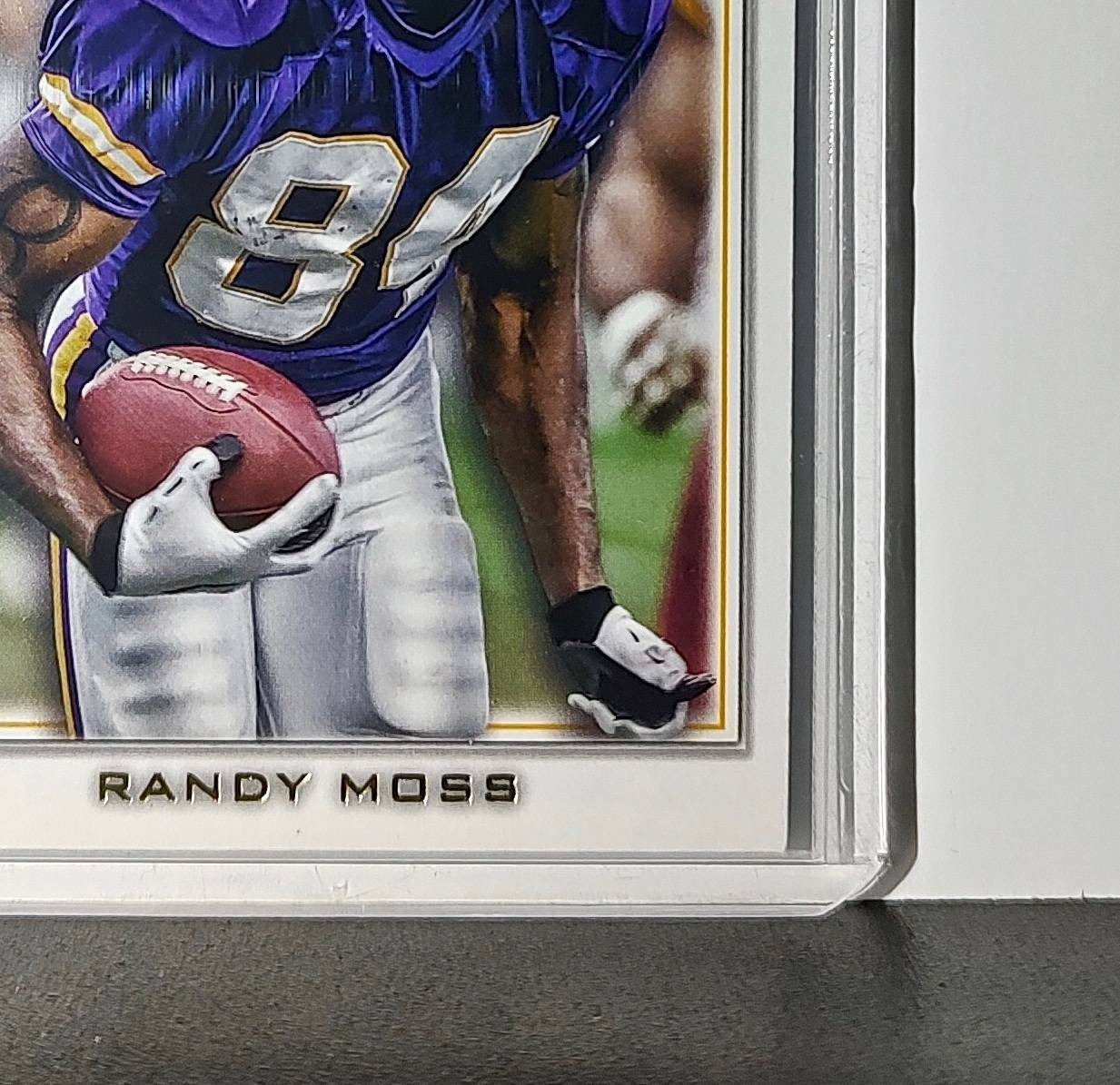 Randy Moss 2023 Topps Gallery NFL #390 Card Minnesota Vikings