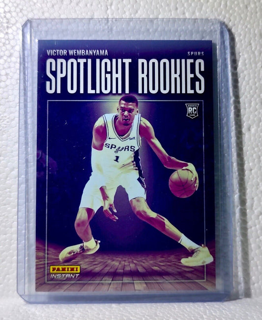 Victor Wembanyama 2023-24 Panini #1 NBA Spotlight Rookies Basketball Card 1/209