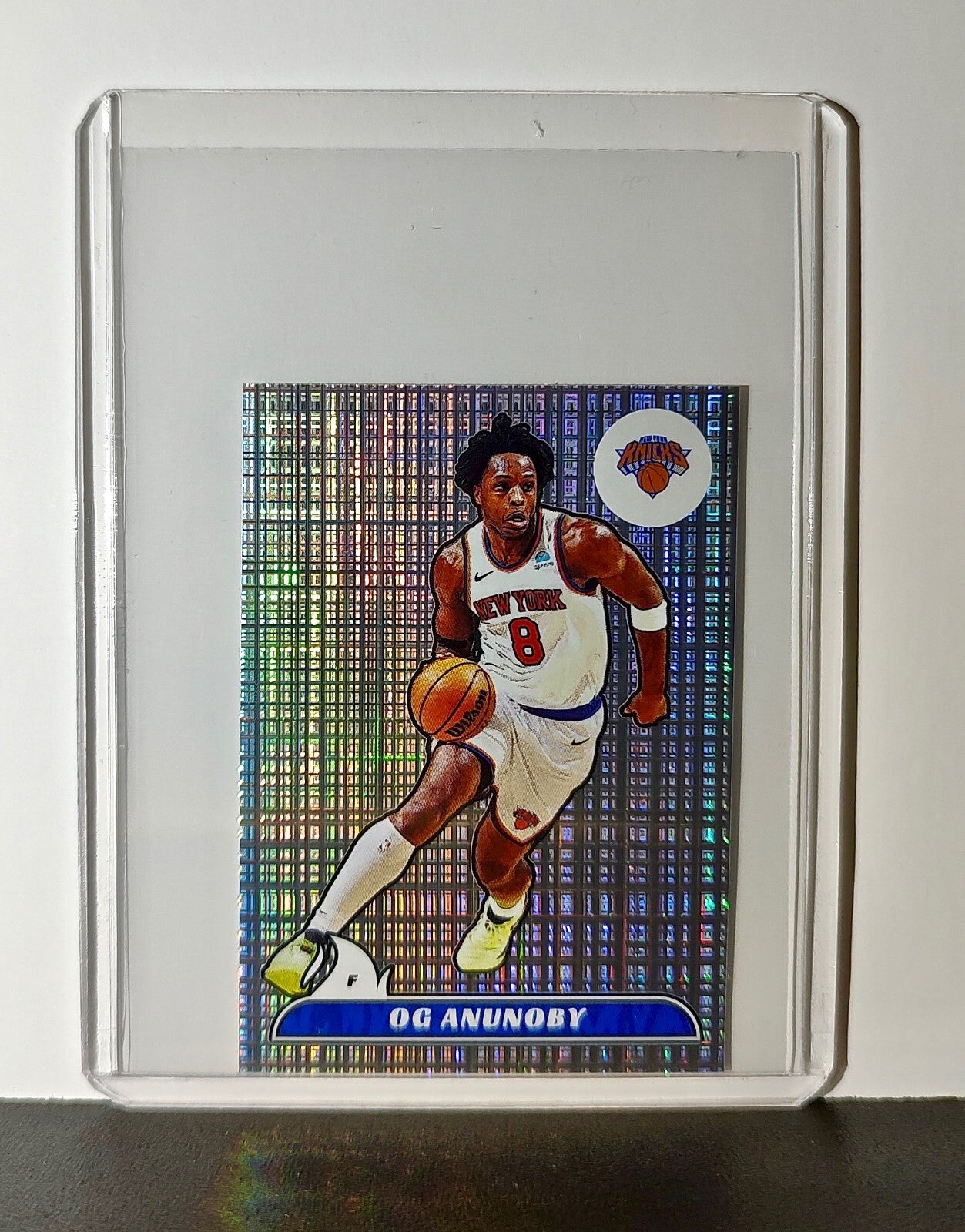 OG Anunoby 2024-25 Panini NBA #238 Foil Sticker Card New York Knicks