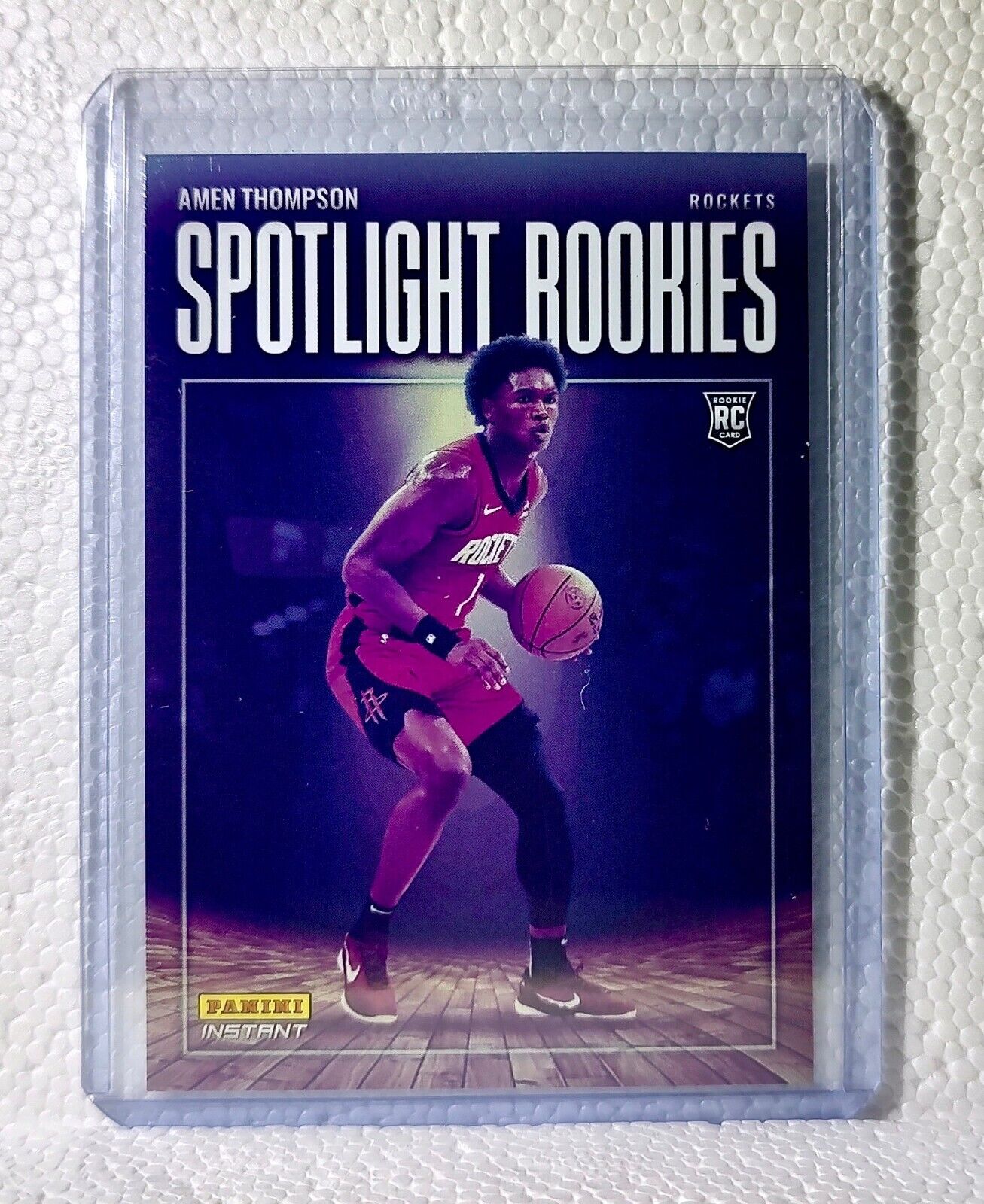 Amen Thompson 2023-24 Panini #4 NBA Spotlight Rookies Basketball Card 1/209