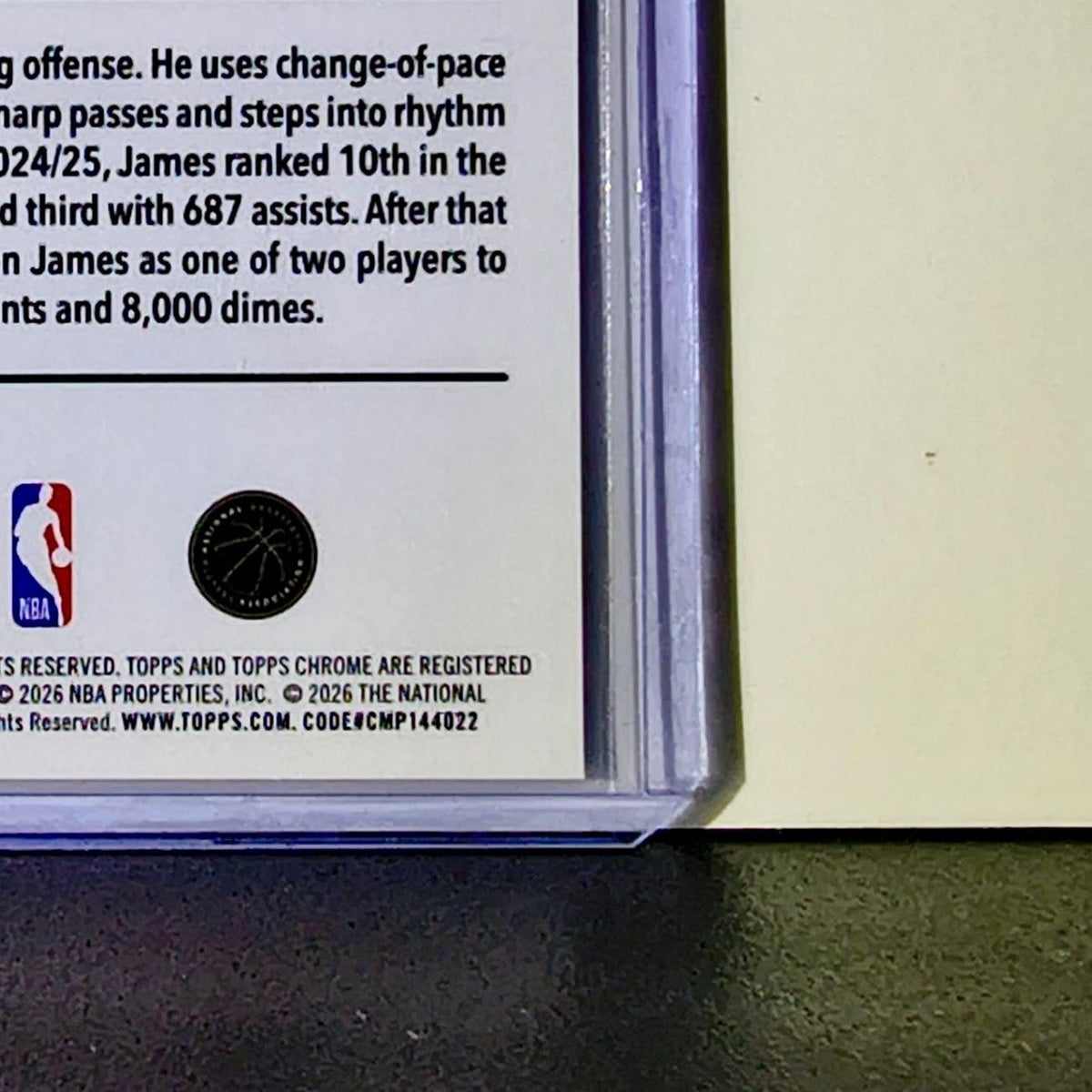 James Harden 2025-26 NBA Topps Chrome Update X-Fractor #33 Card Angeles Clippers