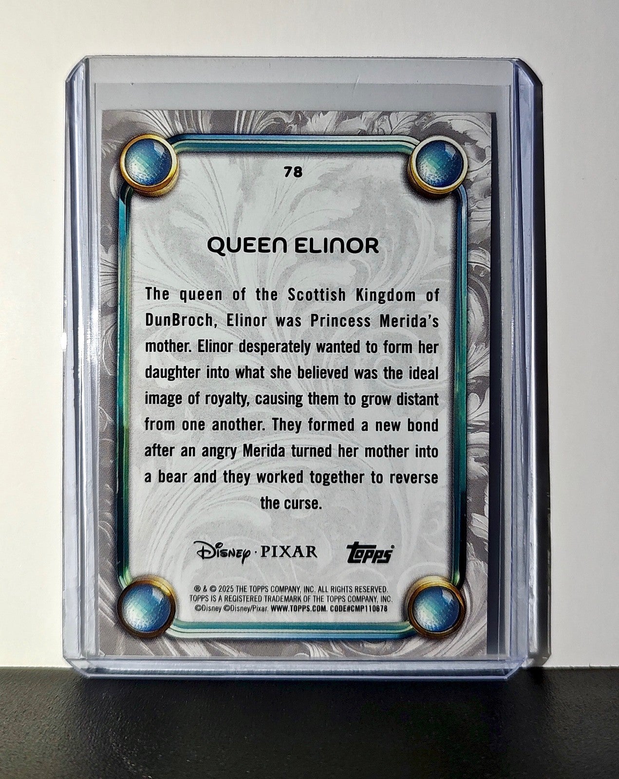 Queen Elinor 2025 Topps Disney Wonder #78 Card Brave