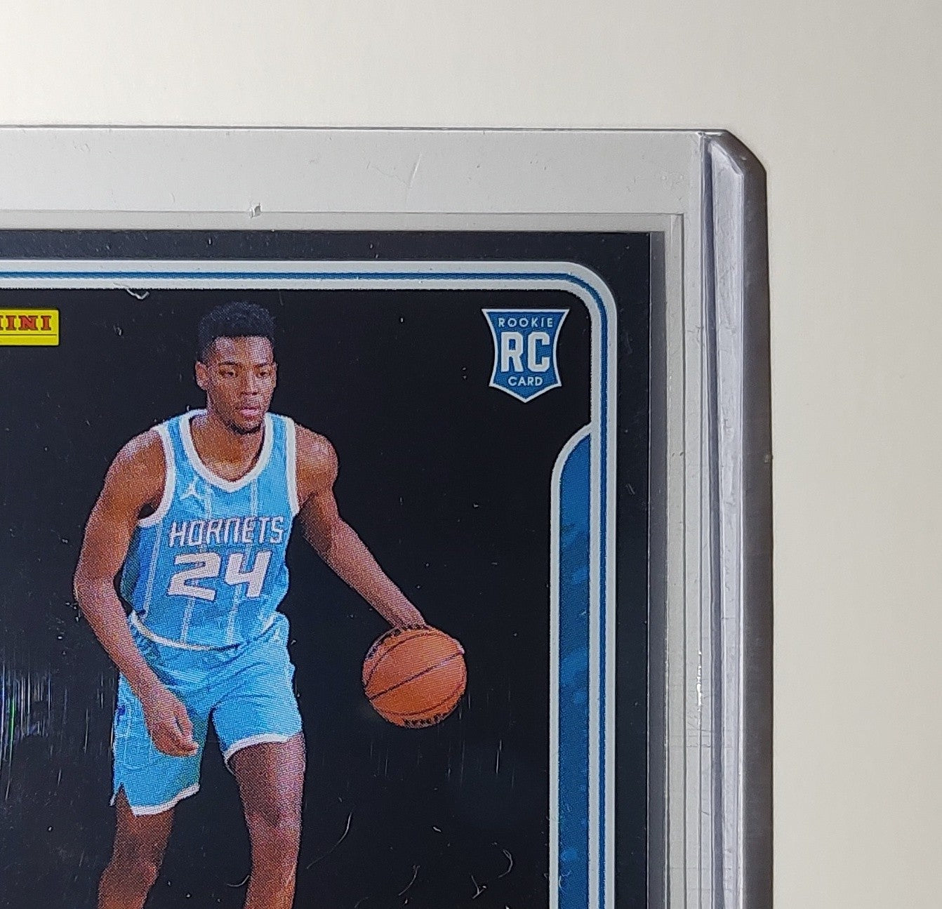 Brandon Miller Rookie 2023-24 Panini NBA Sticker Foil Card #72 Charlotte Hornets
