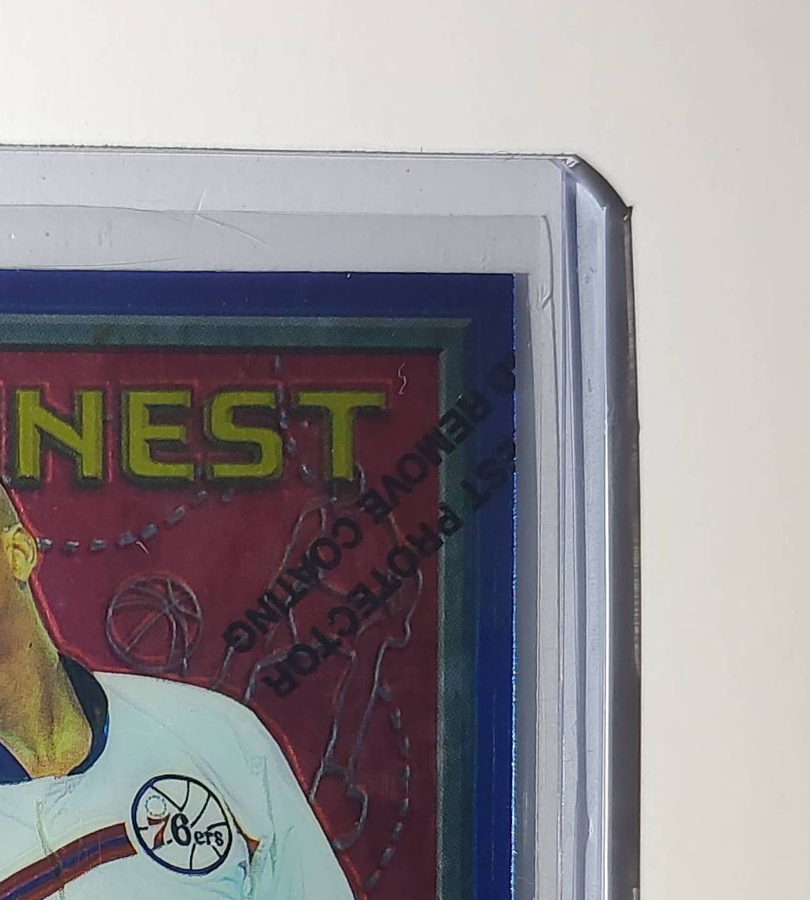 Scott Williams 1995-96 Topps Finest NBA #232 Card 76ers