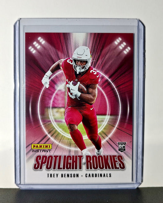 Trey Benson Rookie 2024 Panini Spotlight Rookies NFL #12 Cardinals 1 of 1426