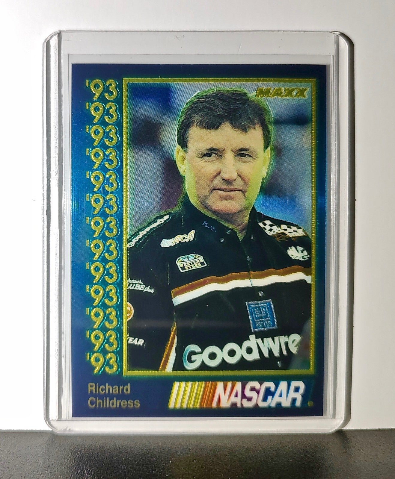 Richard Childress 1993 Maxx Premier Plus Racing #99 NASCAR Card