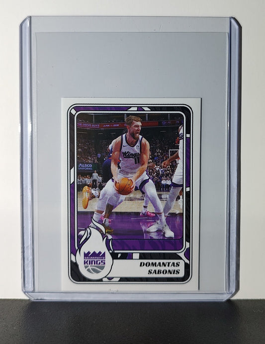 Domantas Sabonis 2024-25 Panini NBA #451 Sticker Card Sacramento Kings