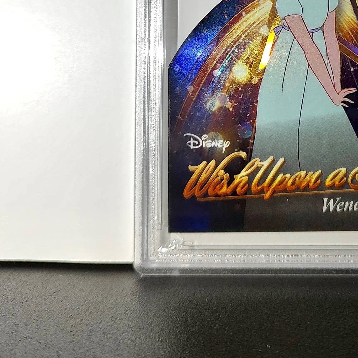 Wendy 2025 Topps Chrome Disney #W-9 Wish Upon A Star Die Cut Peter Pan PSA 9