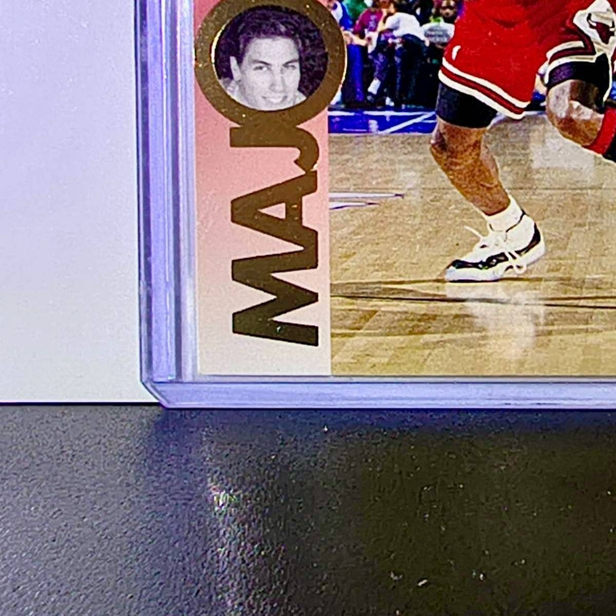 Michael Jordan 1995-96 Upper Deck Major Attractions #337 Basketball Card Bulls