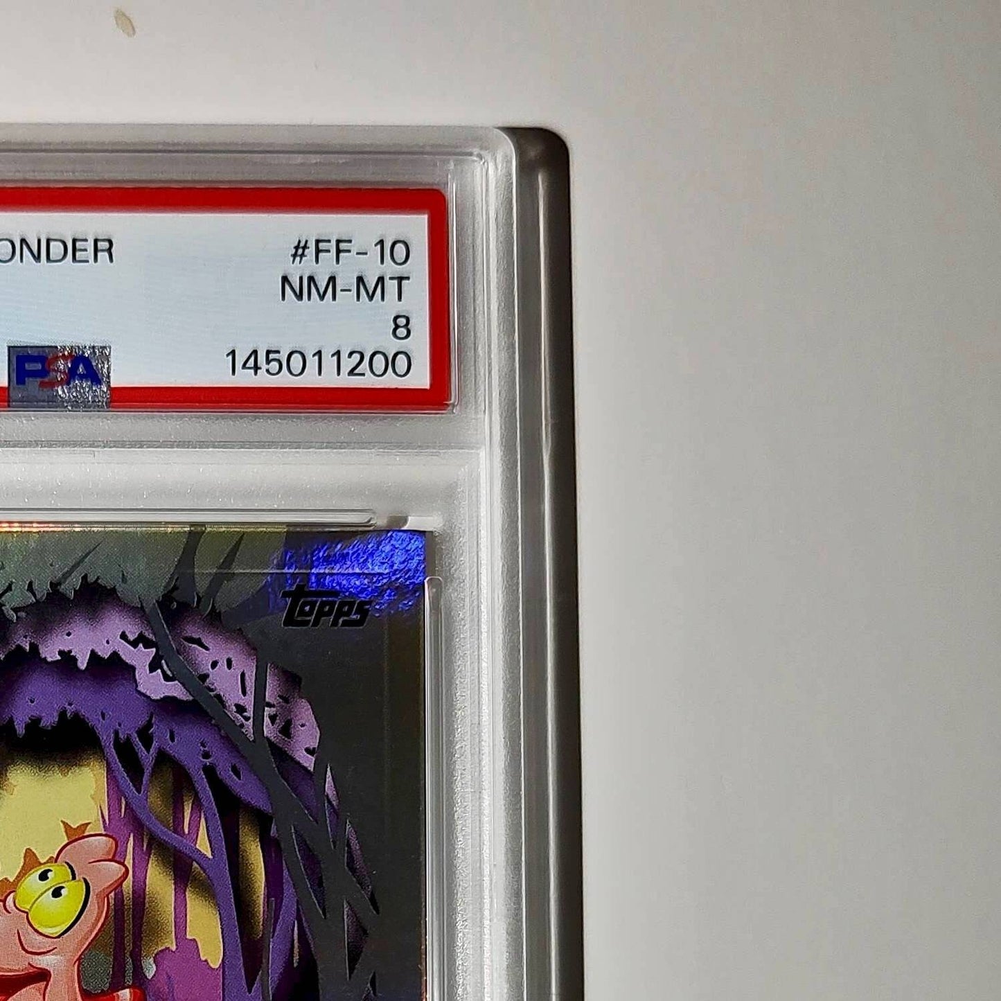 Sebastian 2025 Topps Disney #FF-10 Furry Friends Card The Little Mermaid PSA 8