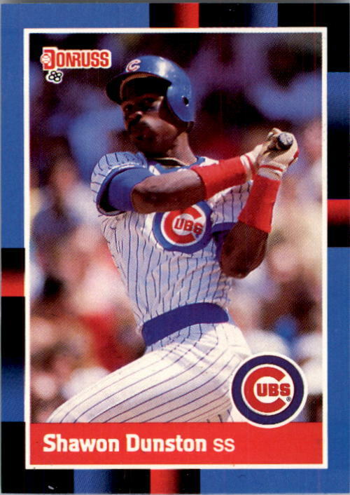 1988 Shawon Dunston Donruss Baseball Card #146