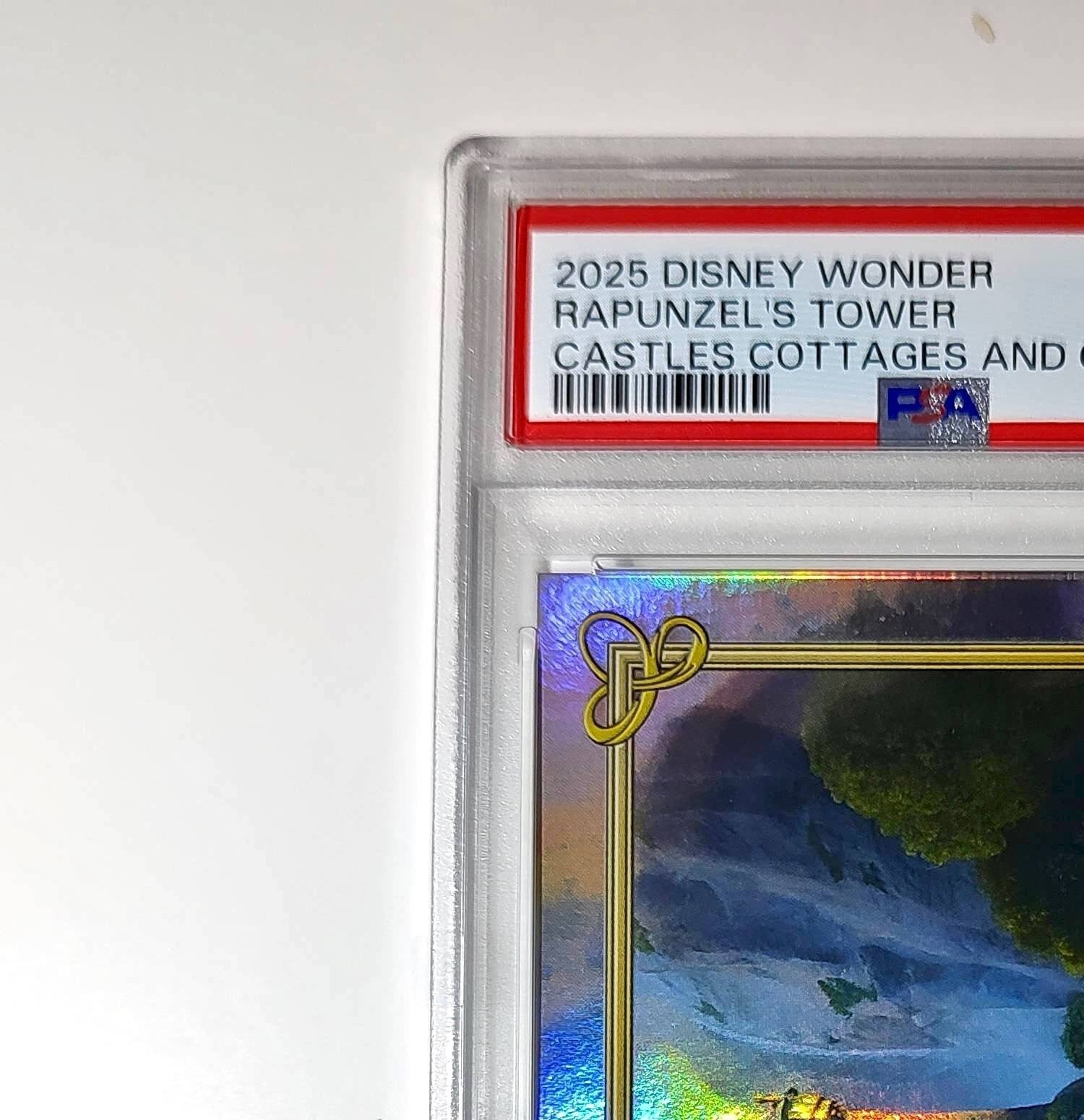 Rapunzel's Tower 2025 Topps Disney #C-15 Card Tangled PSA 9