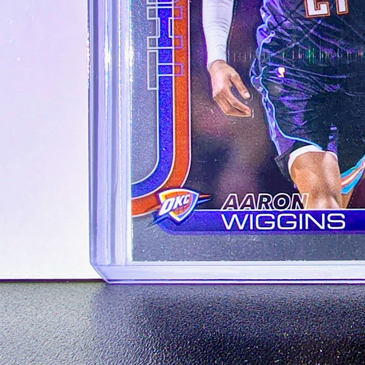 Aaron Wiggins 2025-26 NBA Topps Chrome Update #132 Card Oklahoma City Thunder