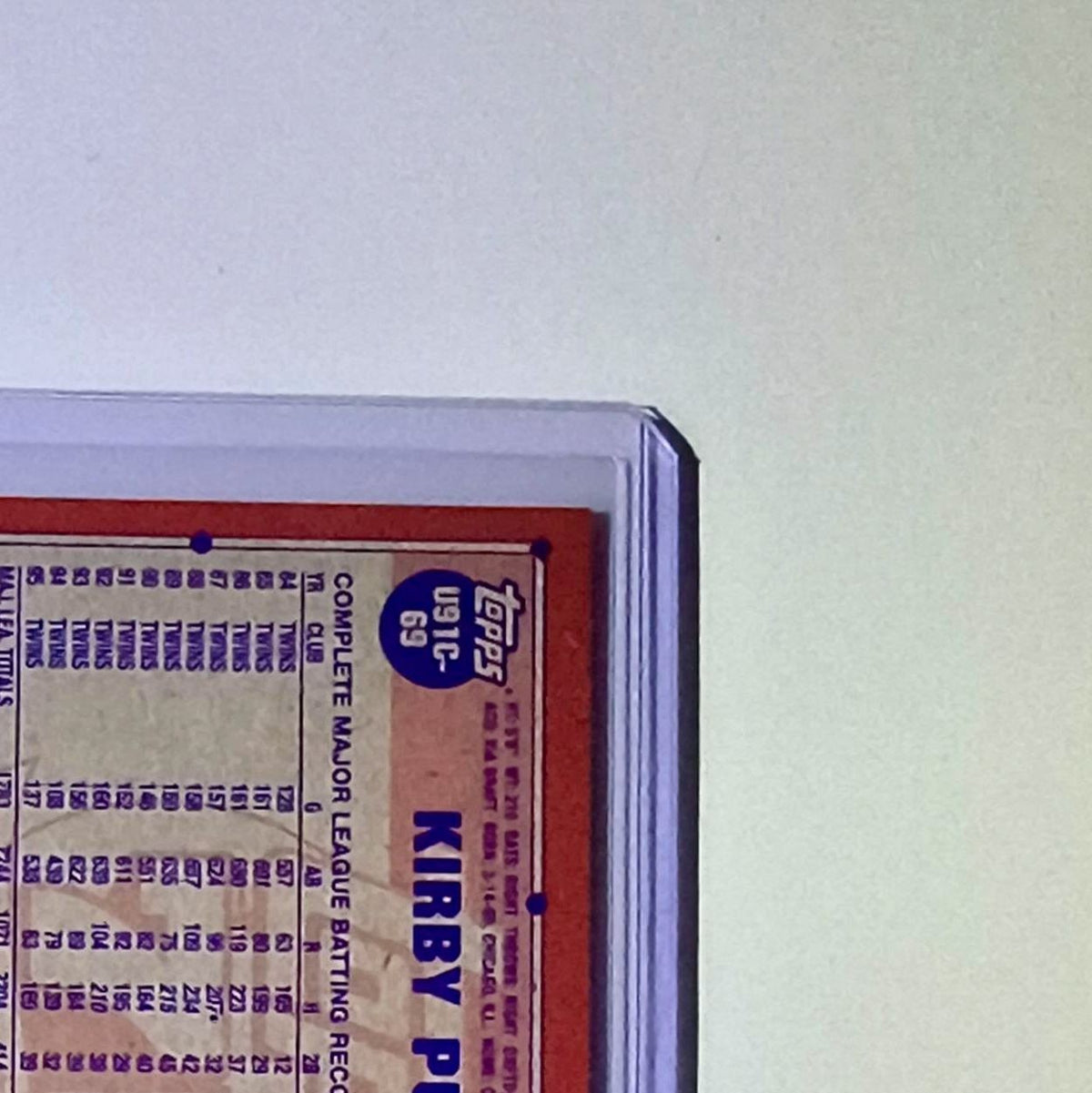 Kirby Puckett 2026 Topps Update 1991 Chrome Retro MLB #U91C-69 Card Twins