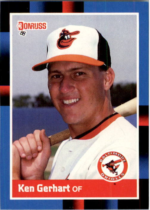 1988 Ken Gerhart Donruss Baseball Card #213