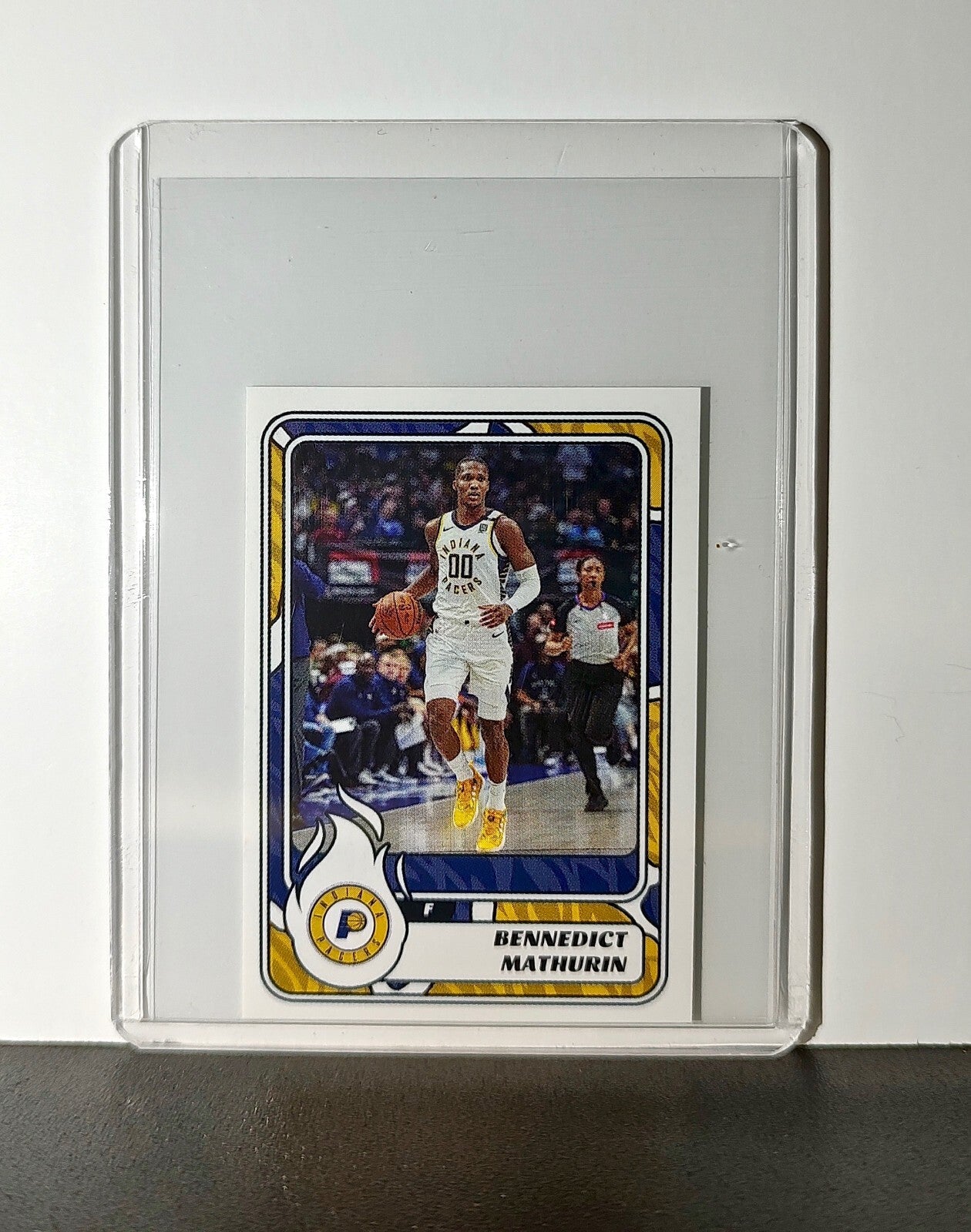 Bennedict Mathurin 2024-25 Panini NBA #193 Sticker Card Indiana Pacers