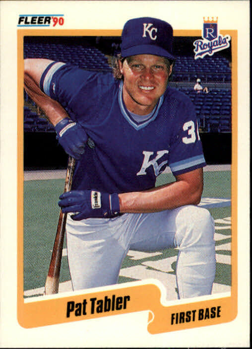 1990 Pat Tabler Fleer Baseball Card #119