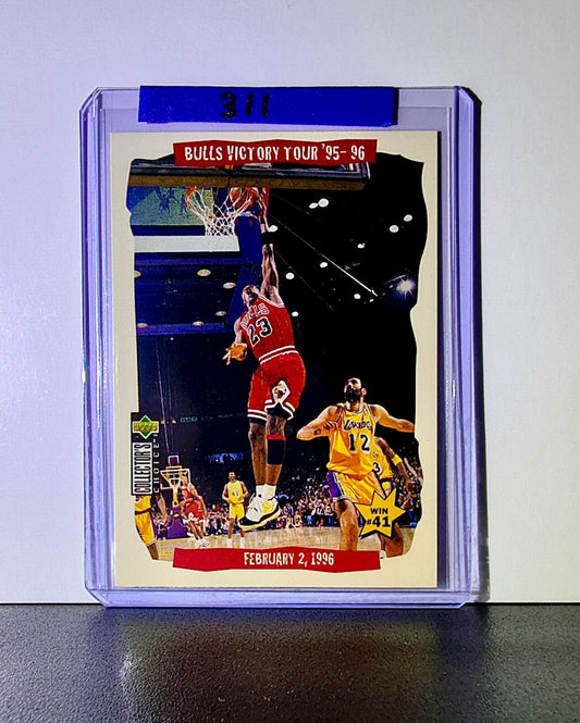Michael Jordan 1996-97 Upper Deck Collector's Choice #25 Basketball Card Bulls
