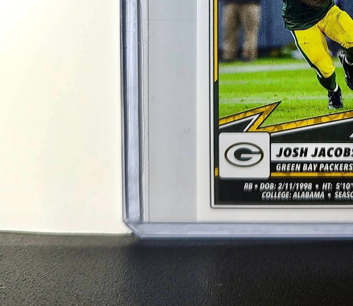 Josh Jacobs 2025 Panini NFL #393 Sticker Green Bay Packers