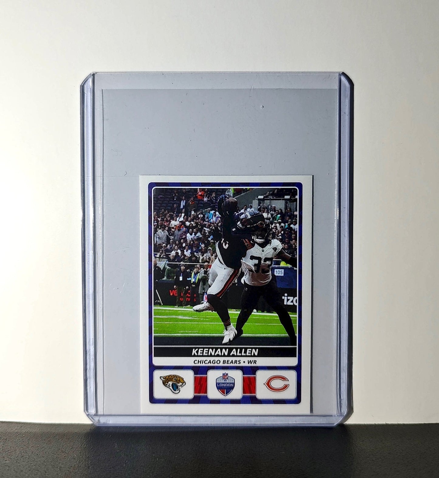 Keenan Allen 2025 Panini NFL #11 London Games Sticker
