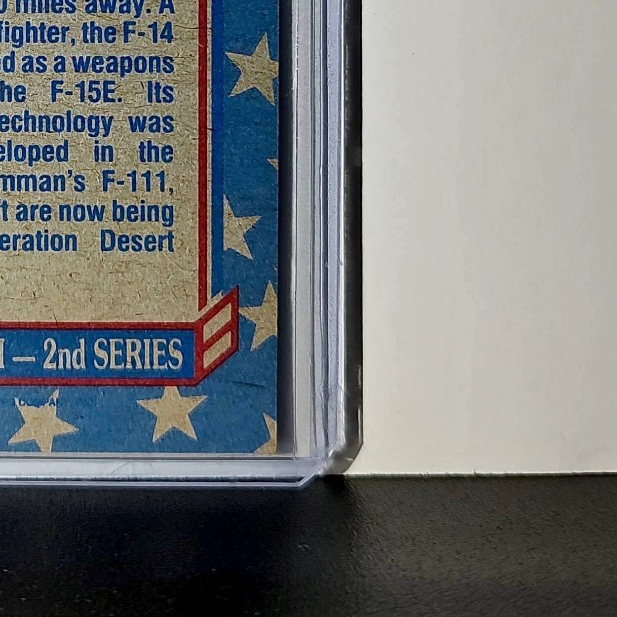 The Agile F-14 1991 Topps Desert Storm #114 Card