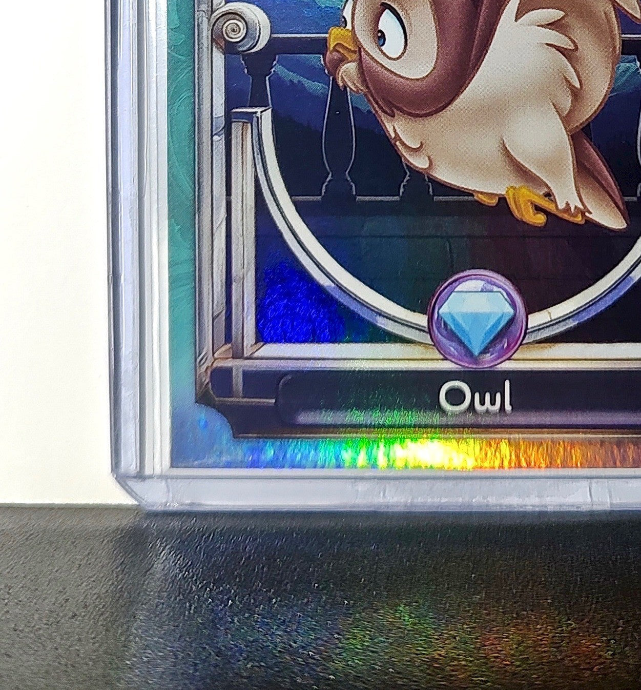 Owl 2025 Topps Disney Wonder #120 Diamond Card Sleeping Beauty