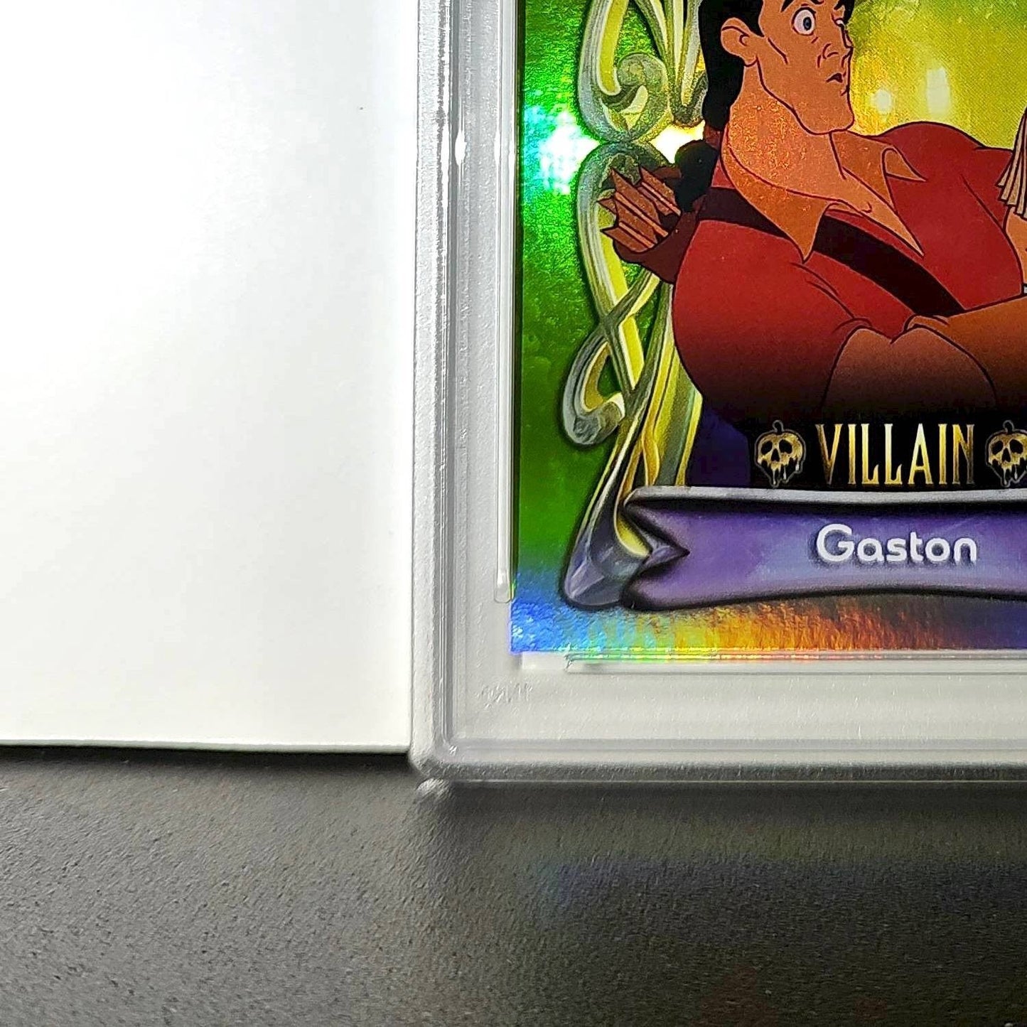 Gaston 2025 Topps Disney Wonder #177 Card Beauty and the Beast PSA 9