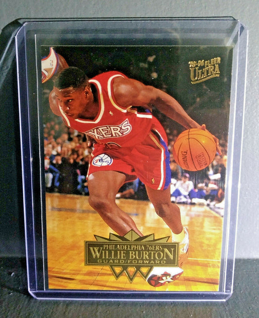 1995-96 Willie Burton Fleer Ultra #133 Basketball Card