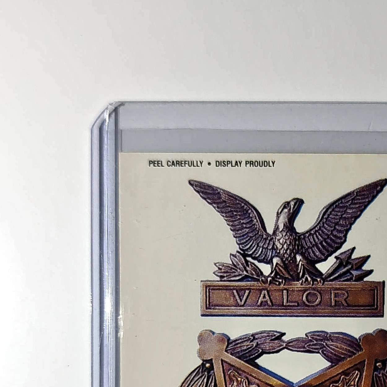 Medal of Honor Card 1991 Topps Desert Storm #19 Sticker