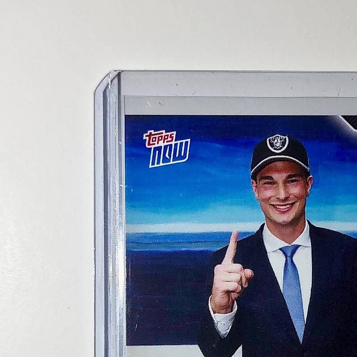 Fernando Mendoza Rookie 2026 Topps Now Draft Night #FMEN Card Las Vegas Raiders