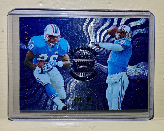 Houston Oilers 1999 Quad Playoffs Thomas/McNair/Chandler/Sanders #12 NFL Card