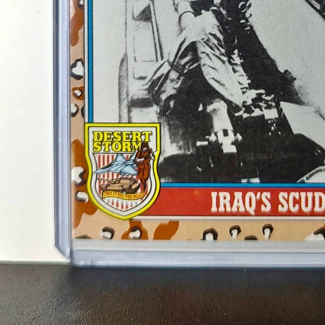 Iraq’s SCUD Missile 1991 Topps Desert Storm #101 Card