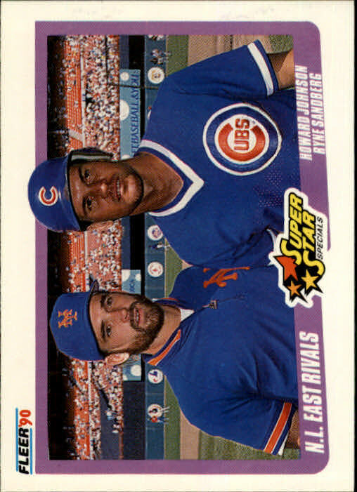 1990 Howard Johnson / Ryne Sandberg Fleer Baseball Card #639
