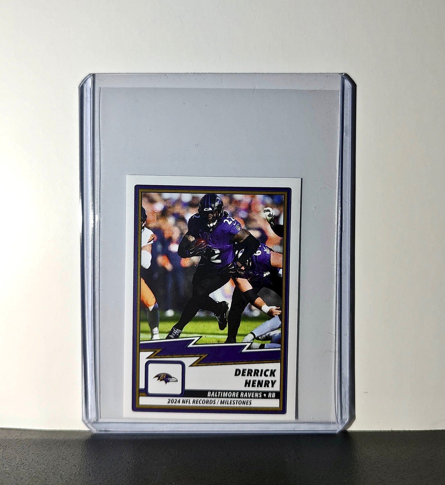 Derrick Henry 2025 Panini NFL #22 Record/Milestone Sticker