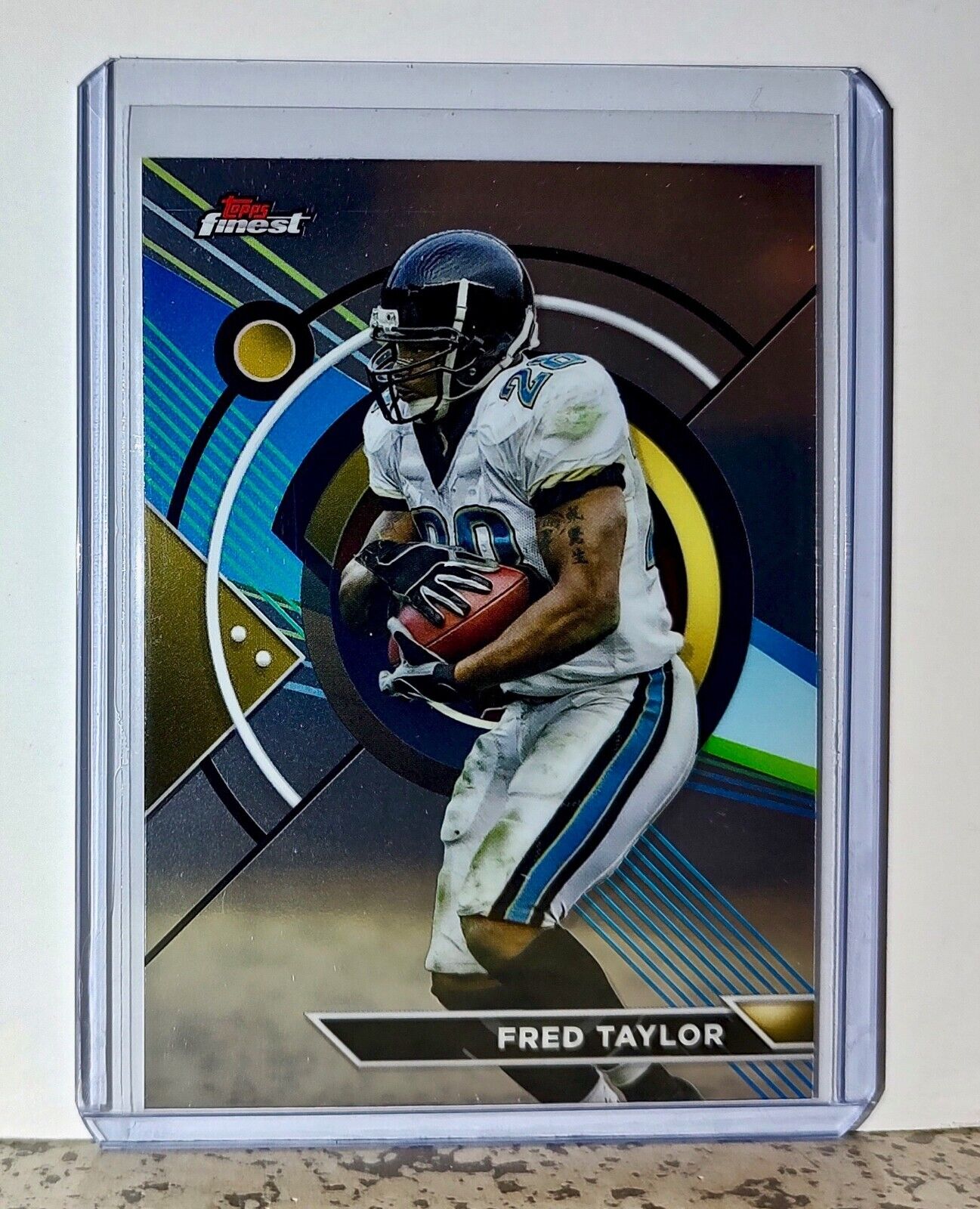 Fred Taylor 2023 Topps Finest NFL #199 Football Card Jacksonville Jaguars