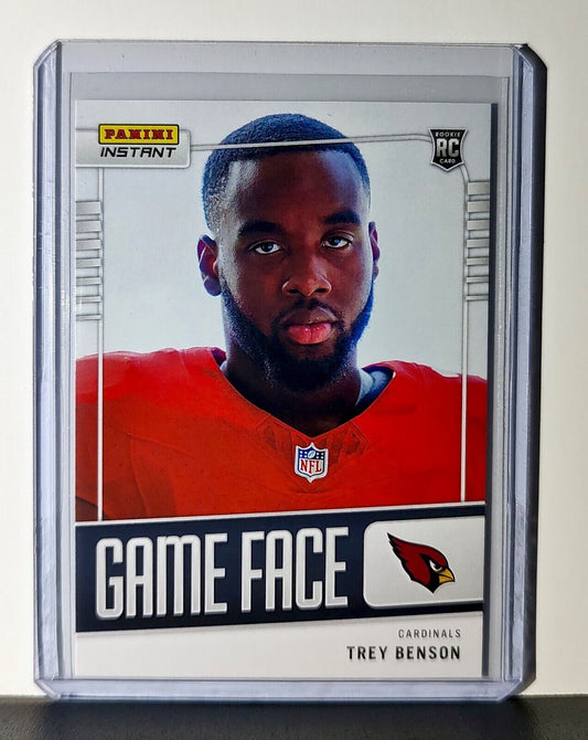 Trey Benson 2024 Panini Game Face #28 NFL Rookie Card Arizona Cardinals 1/331