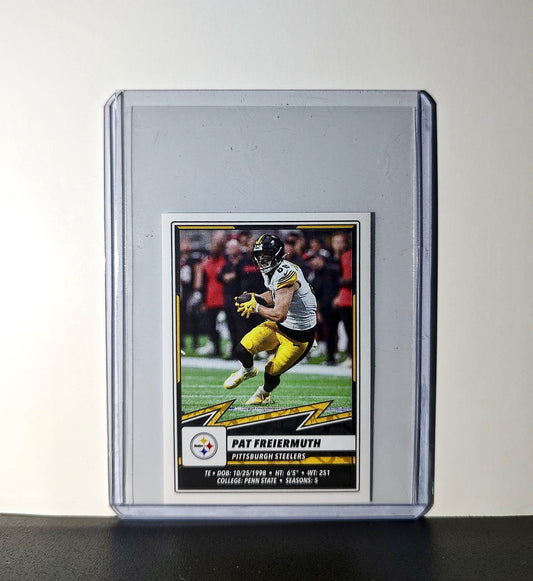 Pat Freiermuth 2025 Panini NFL #157 Sticker Pittsburgh Steelers