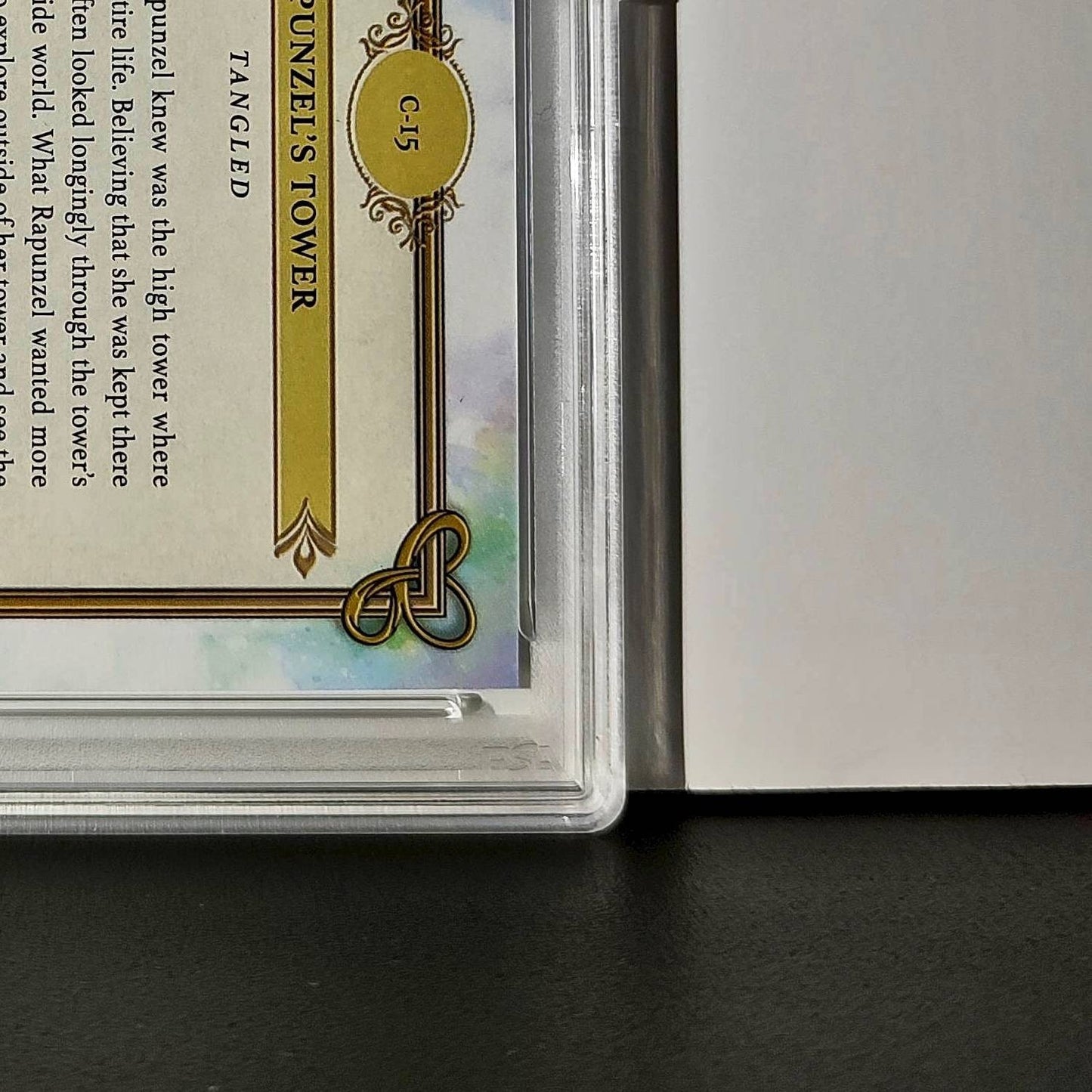 Rapunzel's Tower 2025 Topps Disney #C-15 Card Tangled PSA 9