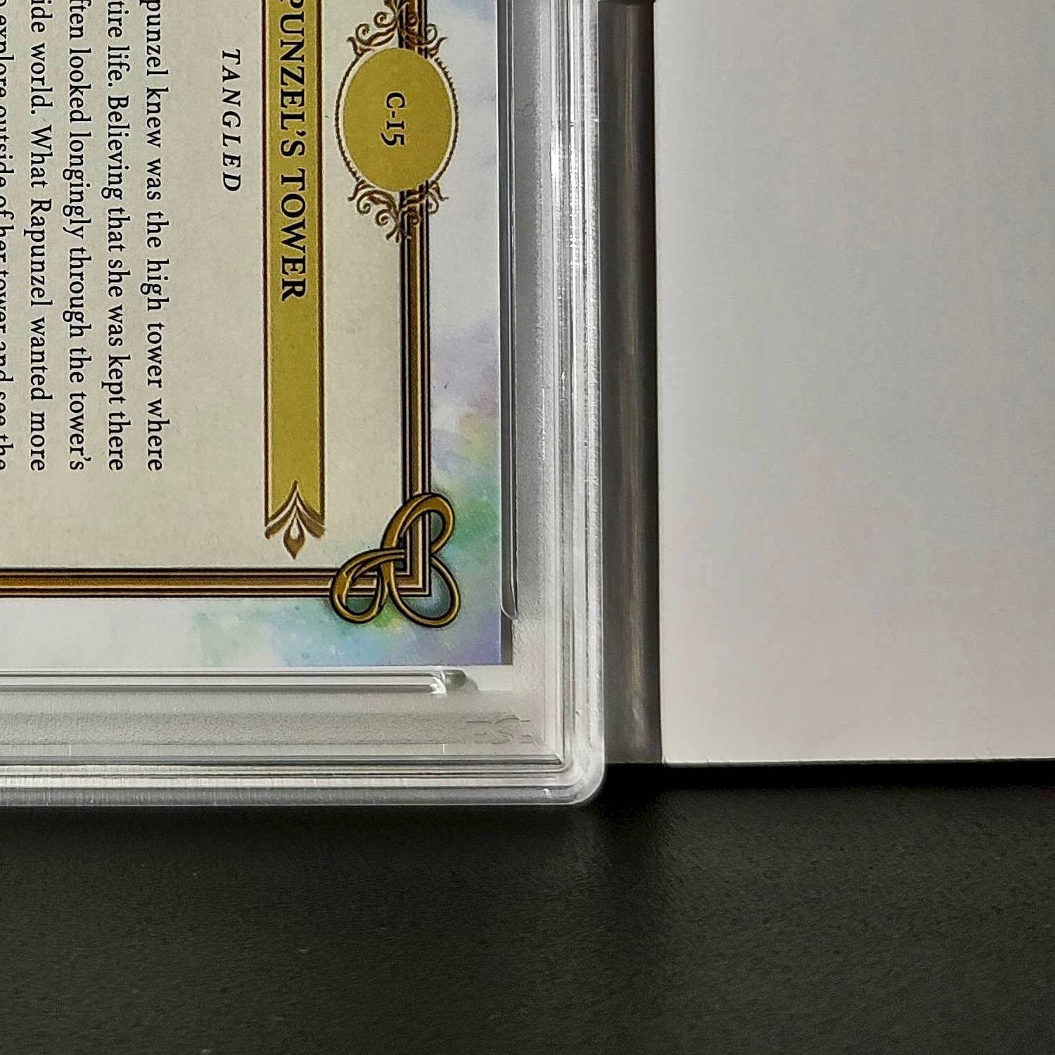 Rapunzel's Tower 2025 Topps Disney #C-15 Card Tangled PSA 9