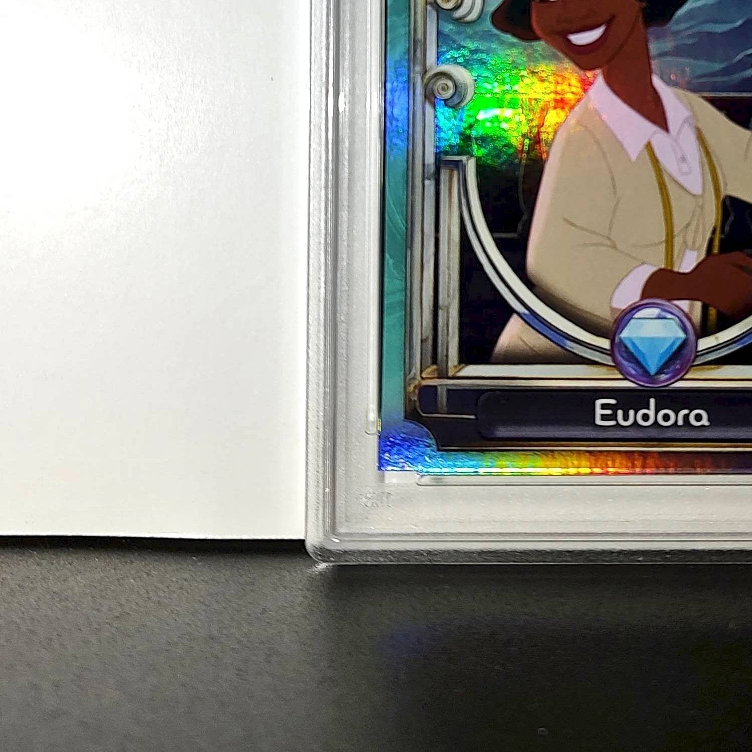 Eudora 2025 Topps Disney #143 Diamond Card The Princess and the Frog PSA 7