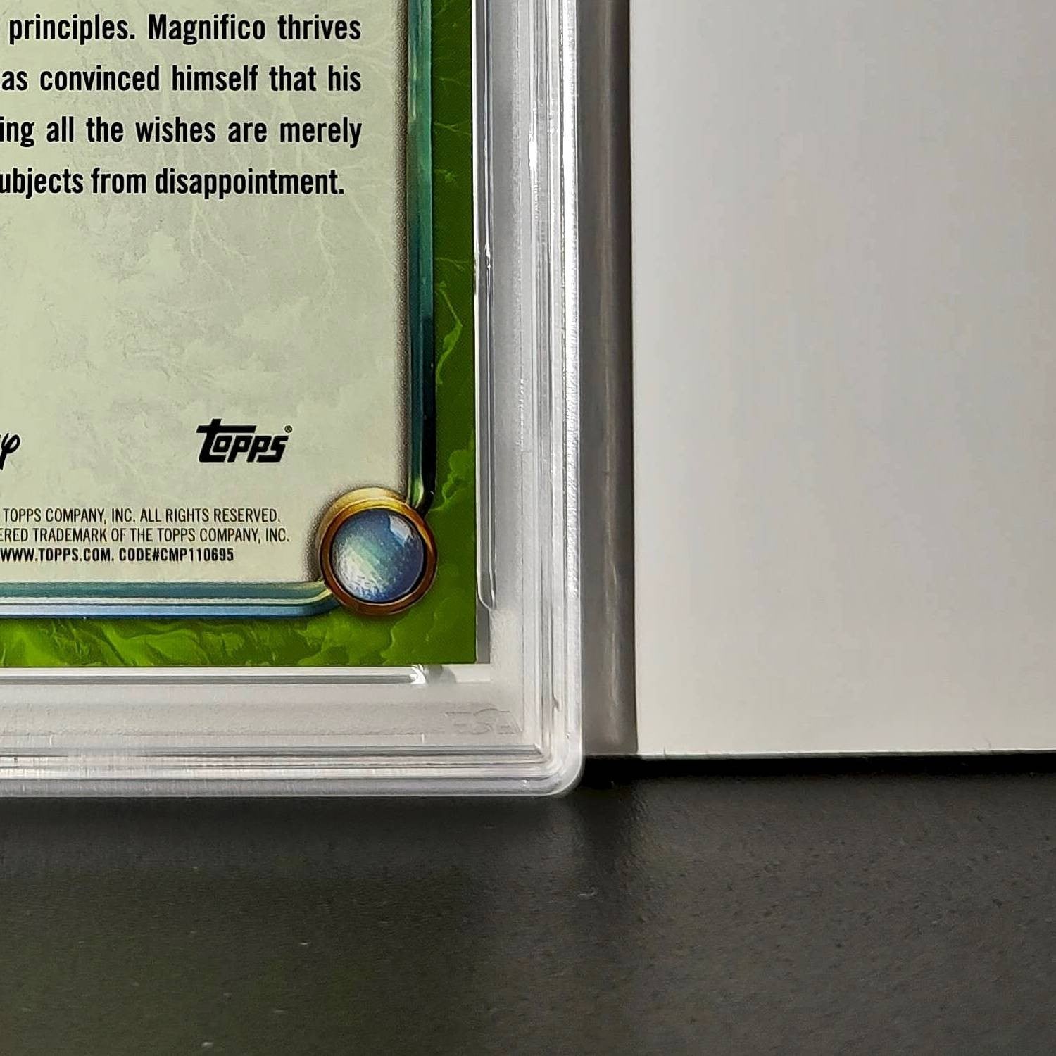 King Magnifico 2025 Topps Disney #183 Card Wish PSA 10 Gem