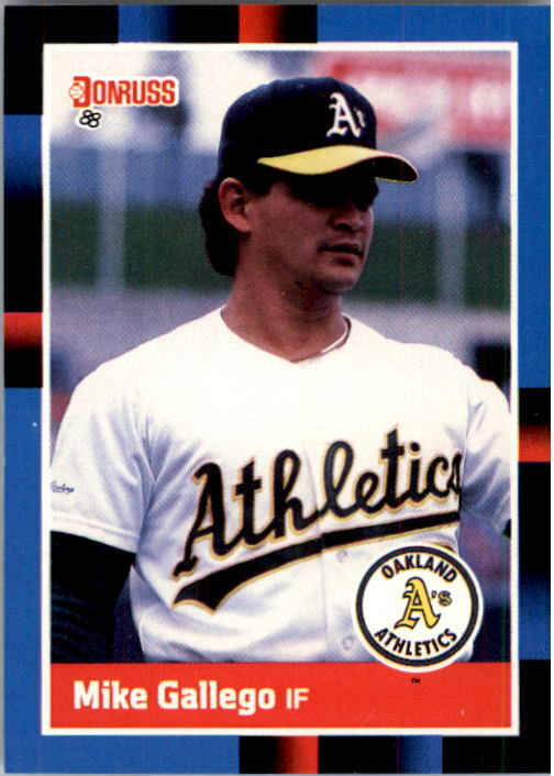 1988 Mike Gallego Donruss Baseball Card #379