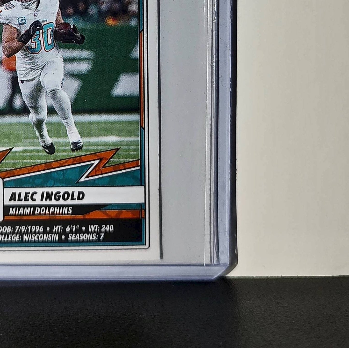 Alec Ingold 2025 Panini NFL #60 Sticker Miami Dolphins