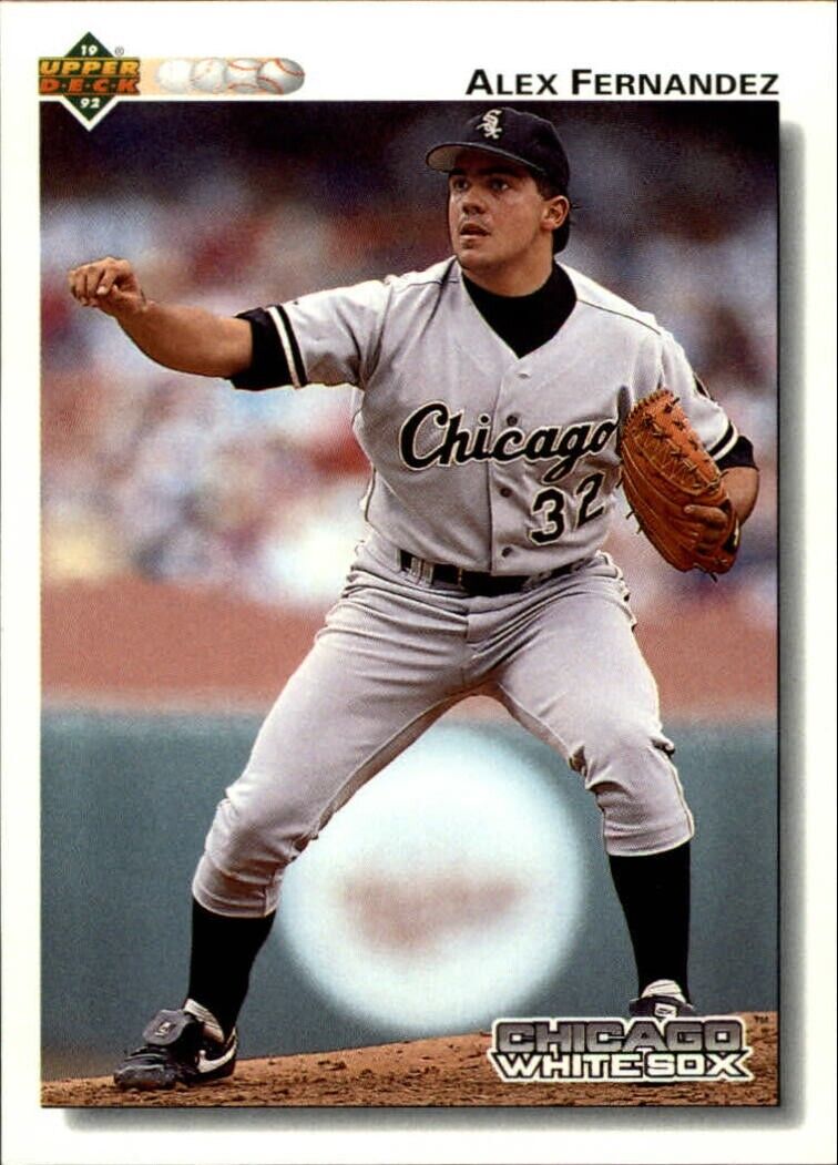 Alex Fernandez 1992 Upper Deck MLB #551 Baseball Card Chicago White Sox