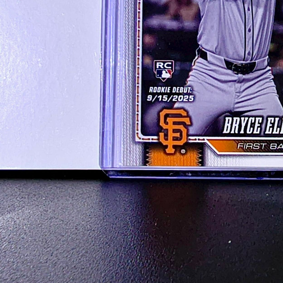 Bryce Eldridge Rookie 2026 Topps Update MLB #US334 Card San Francisco Giants