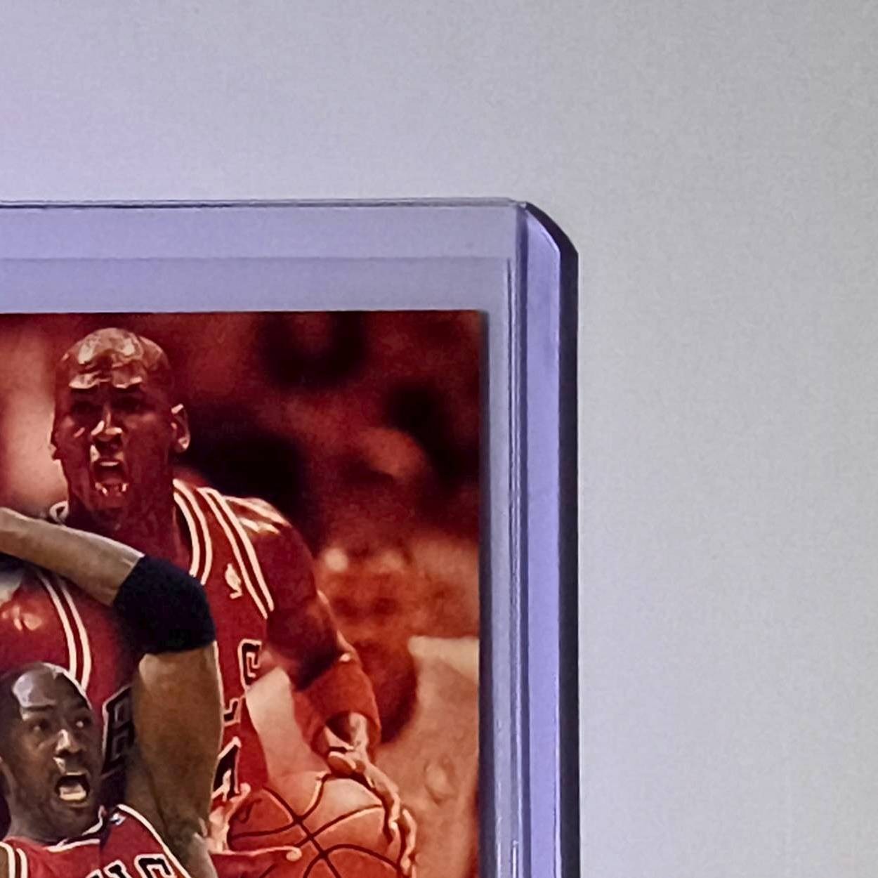 Michael Jordan 1996-97 Hoops Career Best Game #335 Basketball Card Chicago Bulls