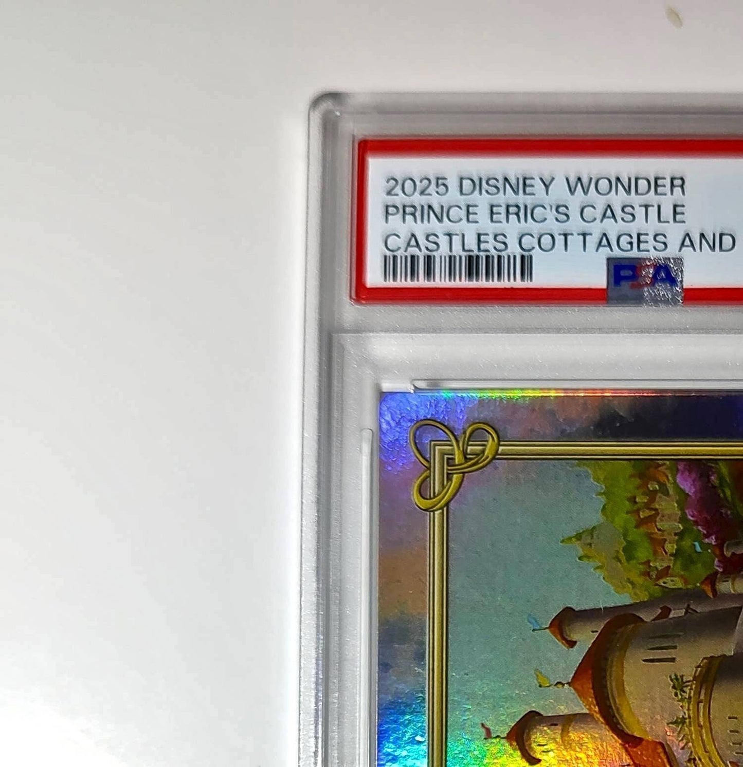 Prince Eric's Castle 2025 Topps Disney #C-7 The Little Mermaid PSA 9 MT